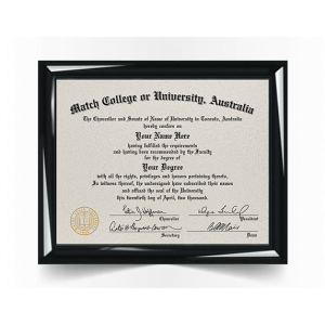 australia college university diploma degree certificate