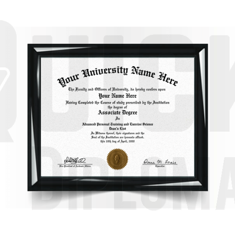 associate college university diploma degree