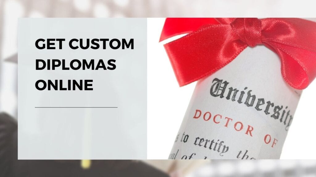 get custom downloadable diploma online
